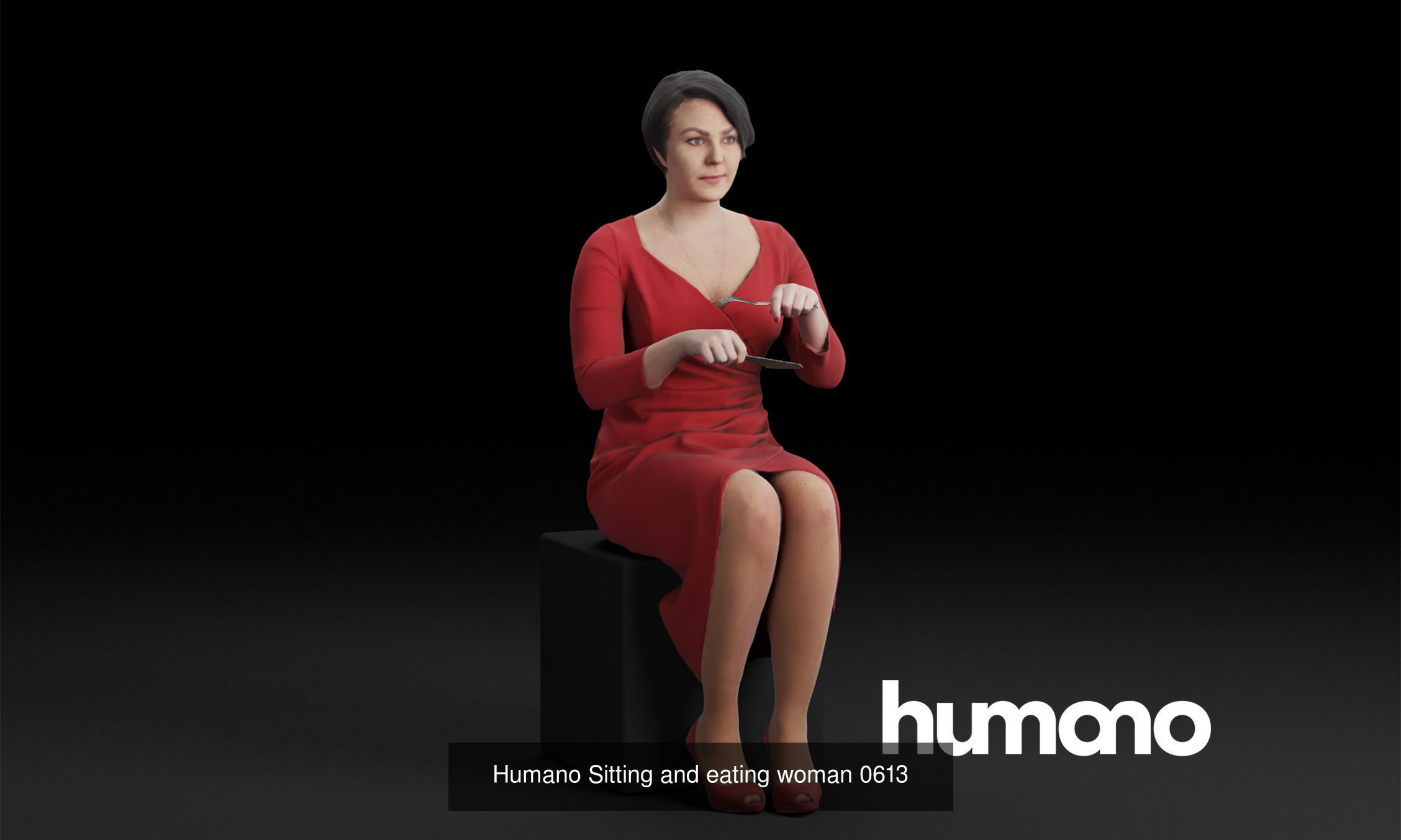 Humano 5-Pack - CAFE - RESTAURANT - BAR - 5x 3D models 06C 3D Model Collection_2