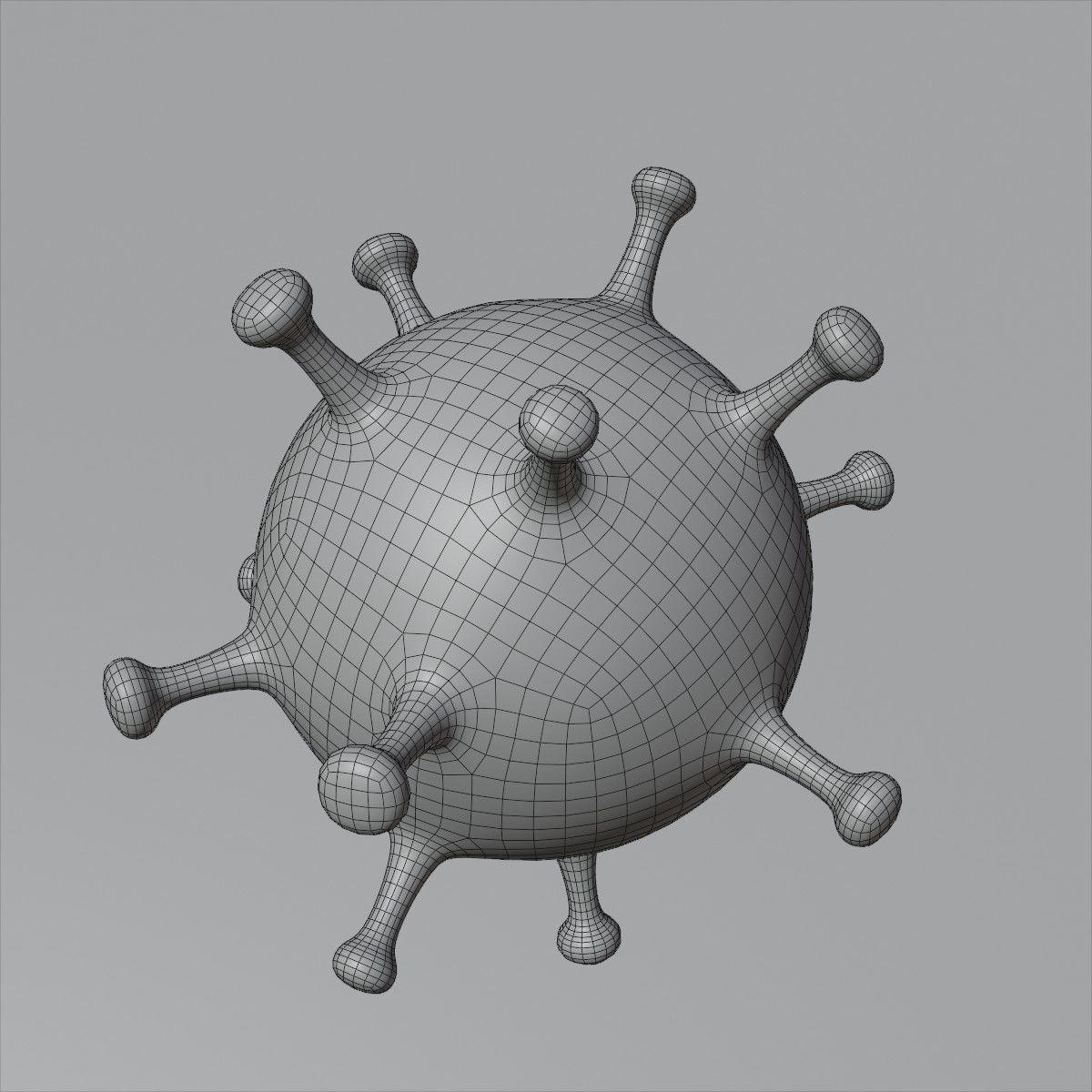 Coronavirus 3D model_5