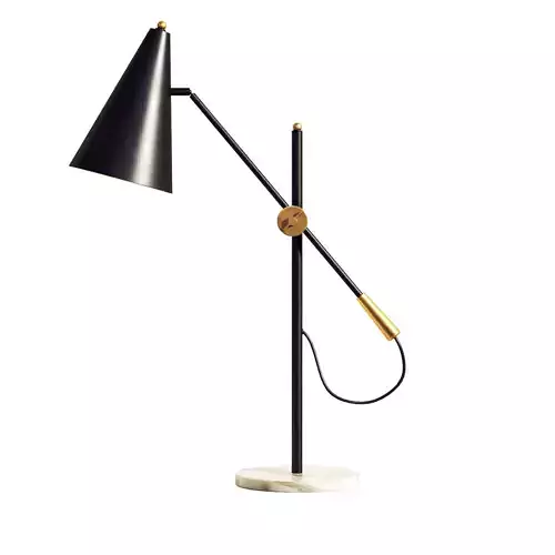 desk lamp 001 3D model