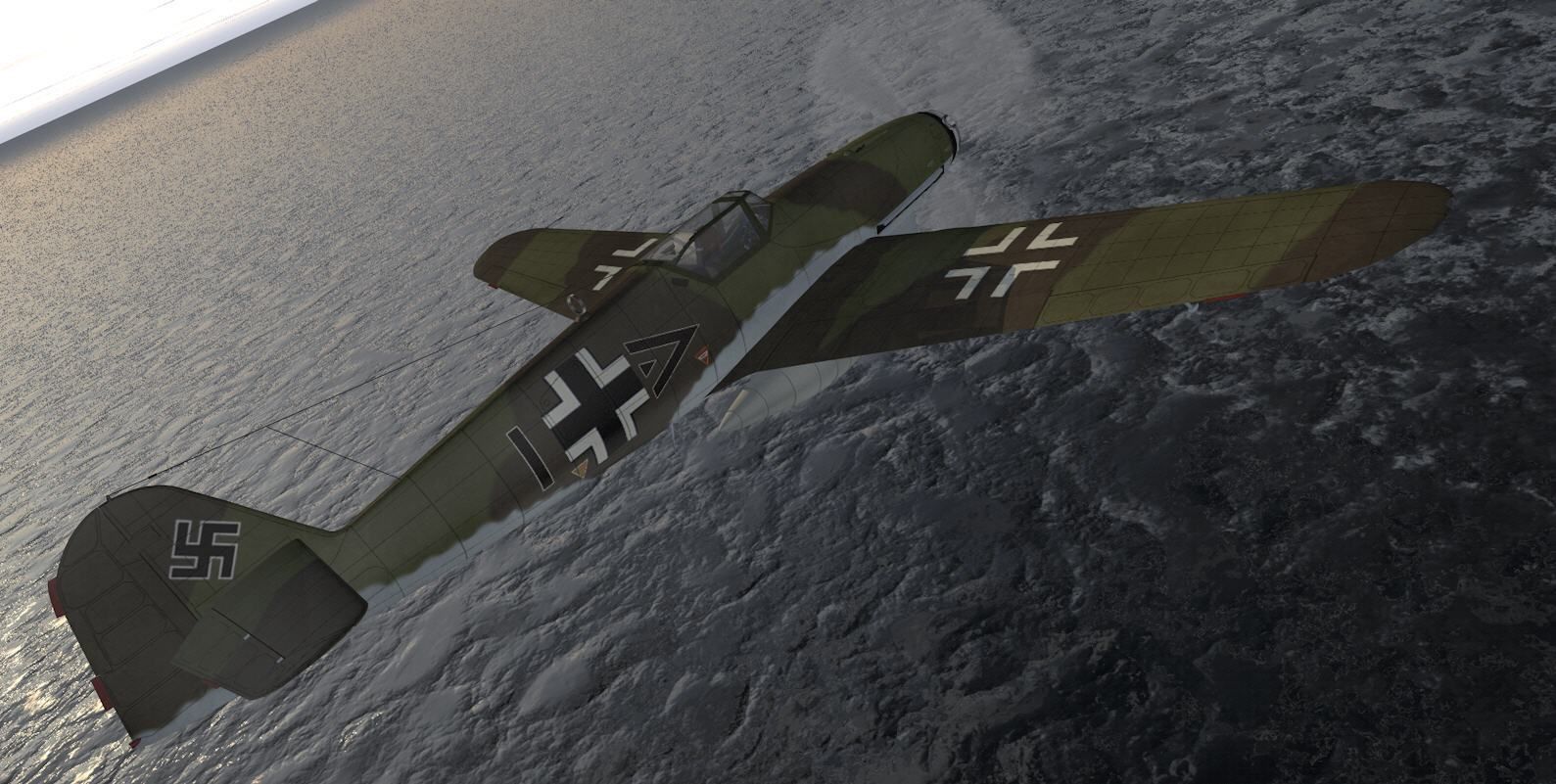 Messerschmitt Bf-109 K-4 3D model_11