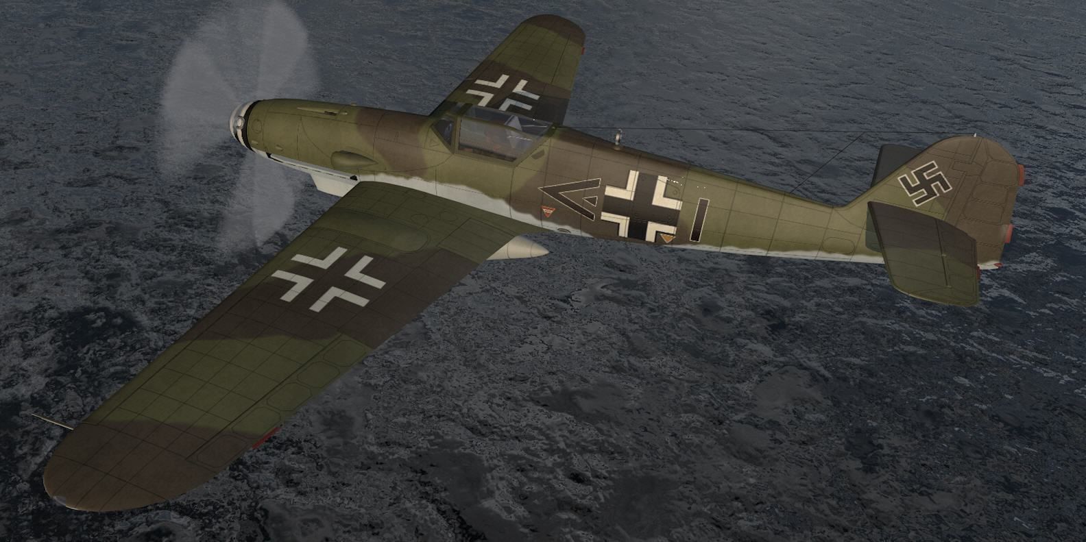 Messerschmitt Bf-109 K-4 3D model_12