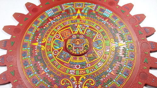Mayan Calendar center - Tzolkin 3D print model_5