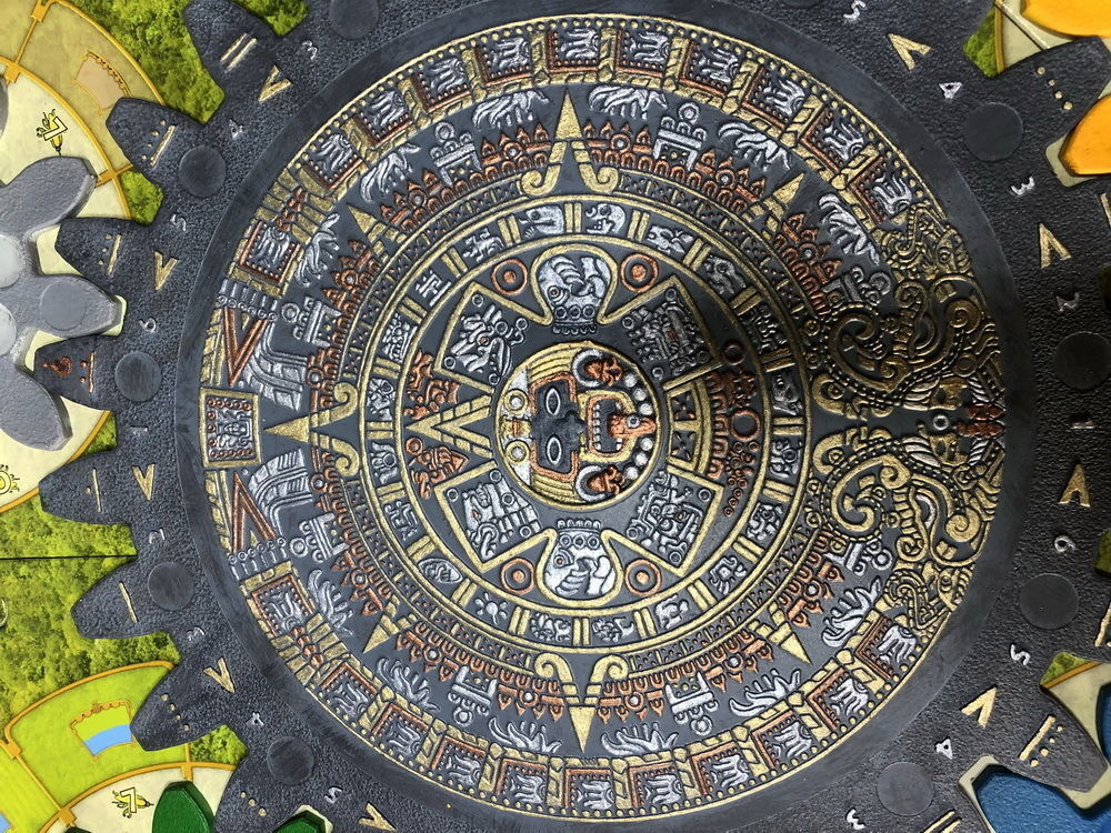 Mayan Calendar center - Tzolkin 3D print model_4