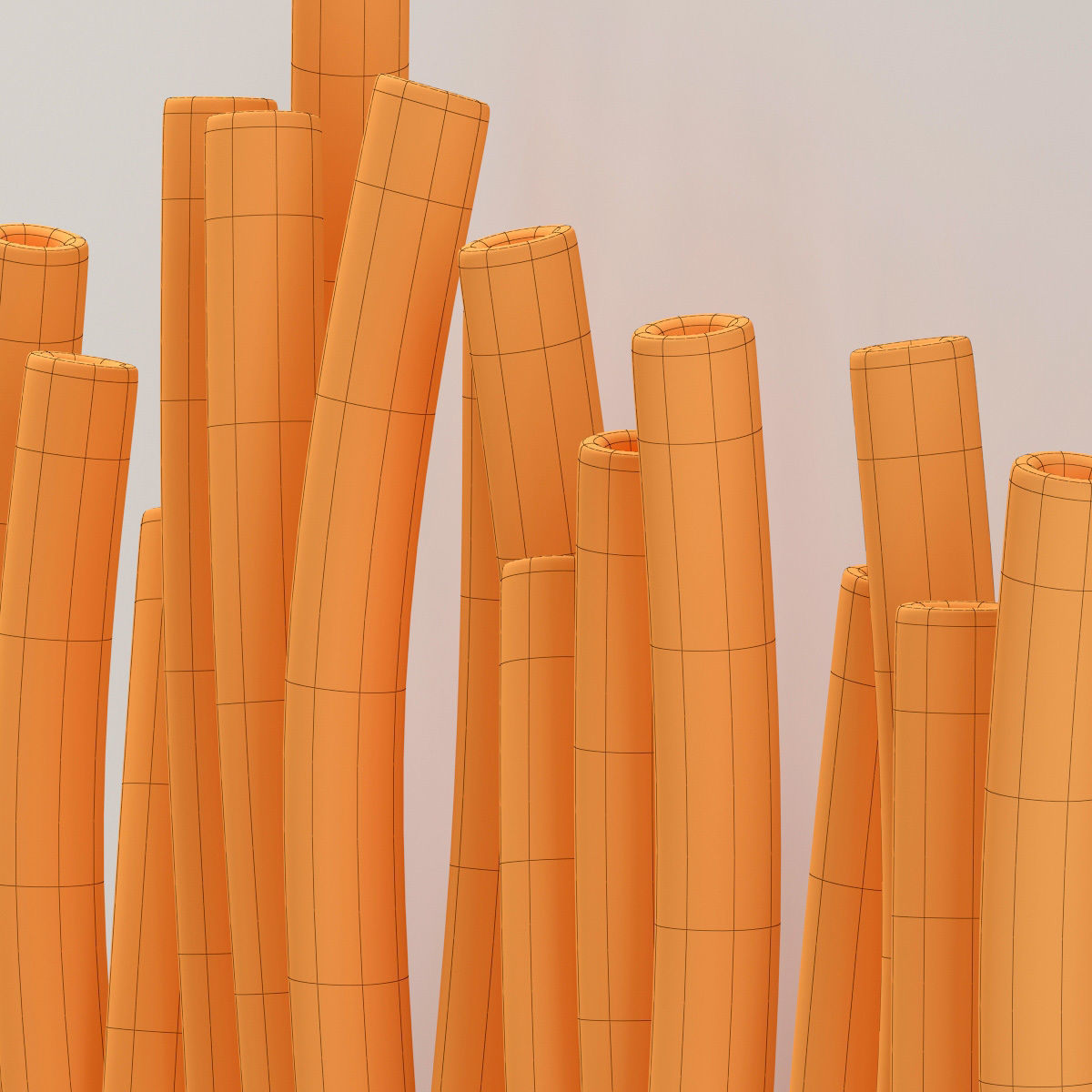 Planter fundament branch thick n2 3D model_15