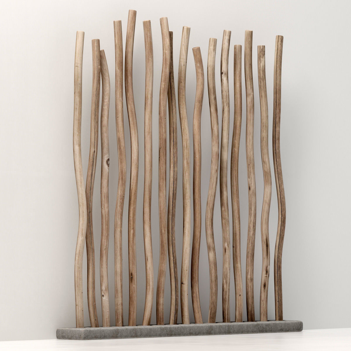 Planter fundament branch thick n2 3D model_7