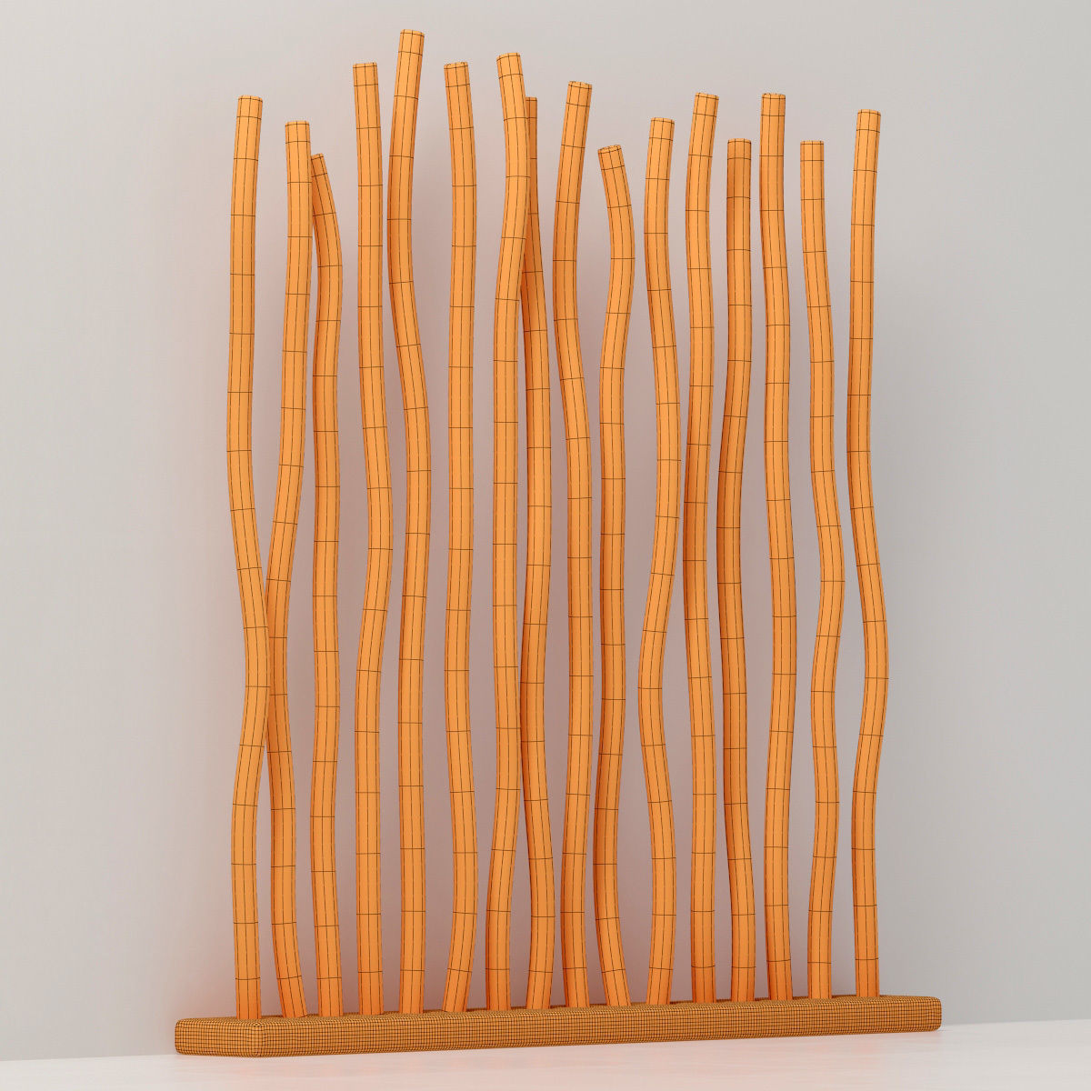 Planter fundament branch thick n2 3D model_14