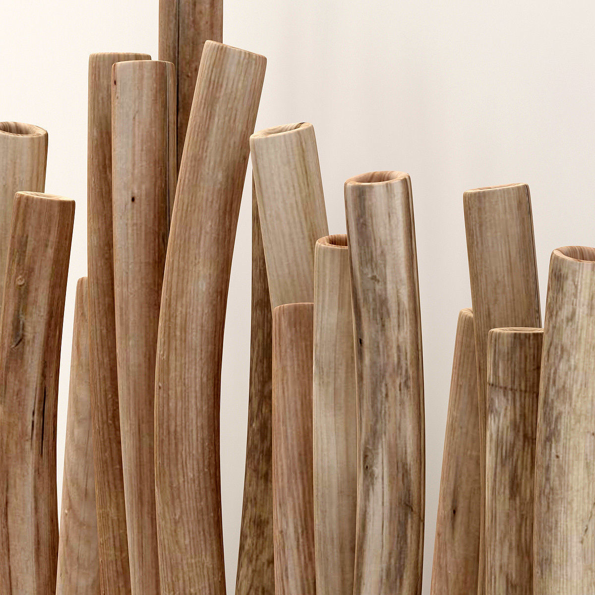 Planter fundament branch thick n2 3D model_8