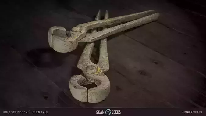 EndCuttingPlier - Photogrammetry Asset 3D PhotoScan