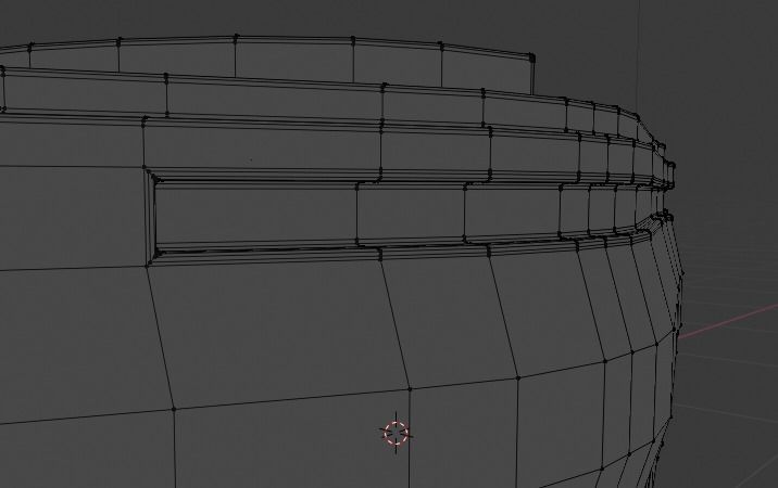 Corner Bath  Low-poly 3D model_14