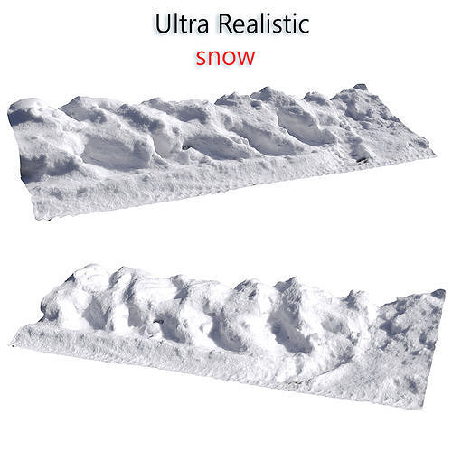Snow fence 3D model