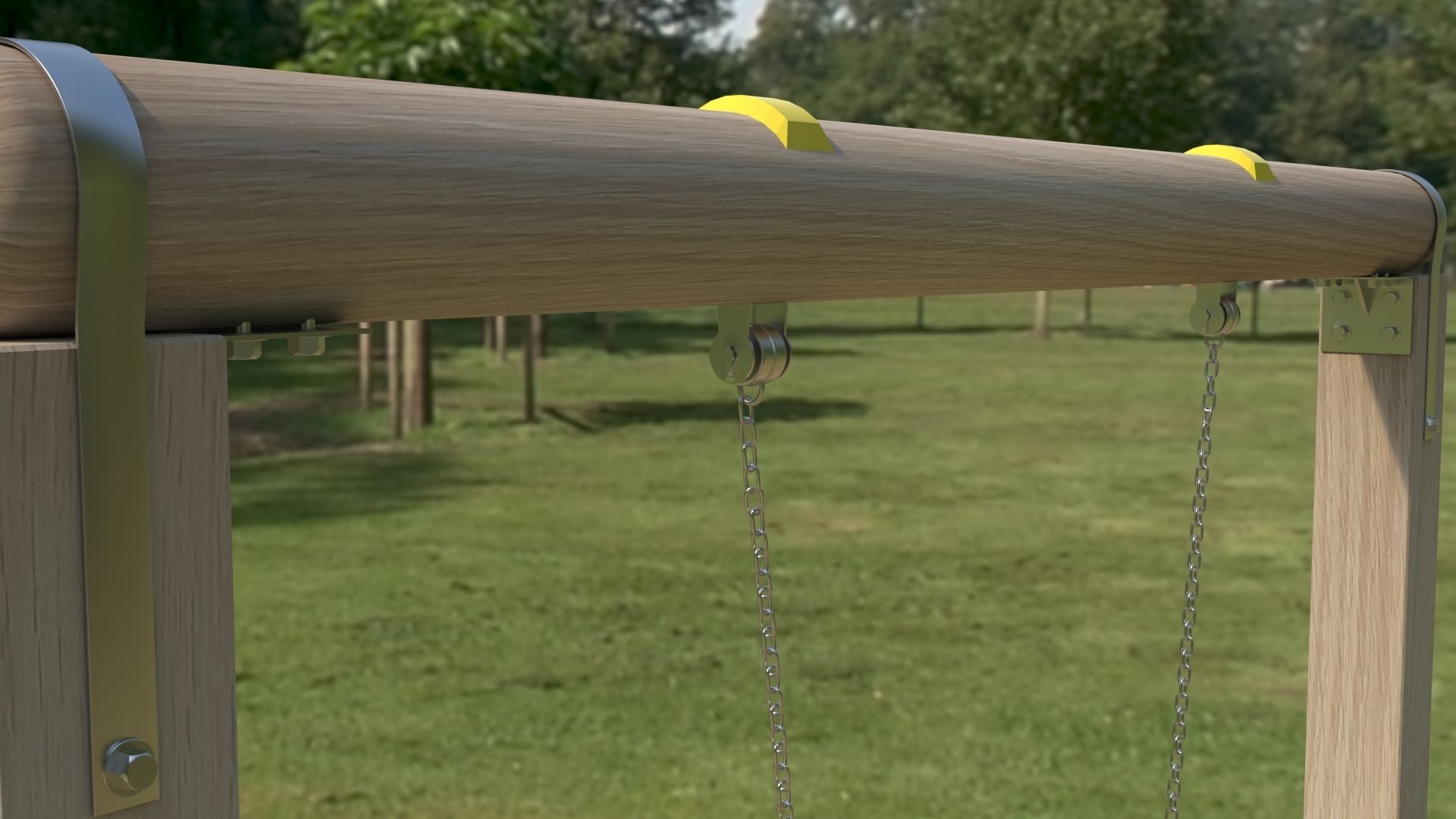 Child Swing Toy 3D model_6