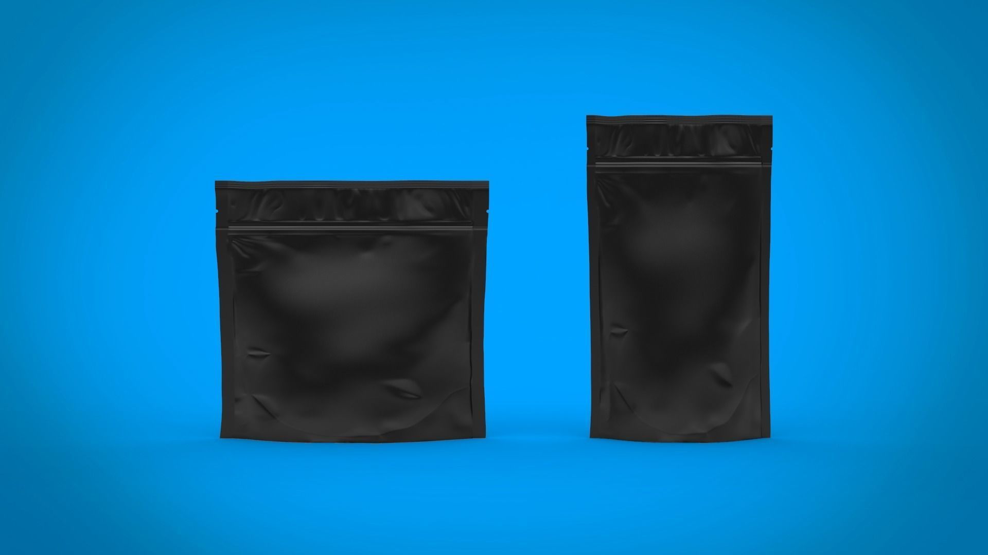 Mock up doypack 3D model_3