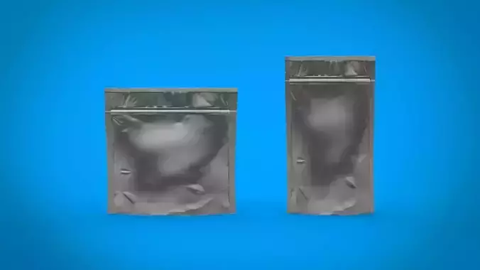  Mock up doypack 3D model