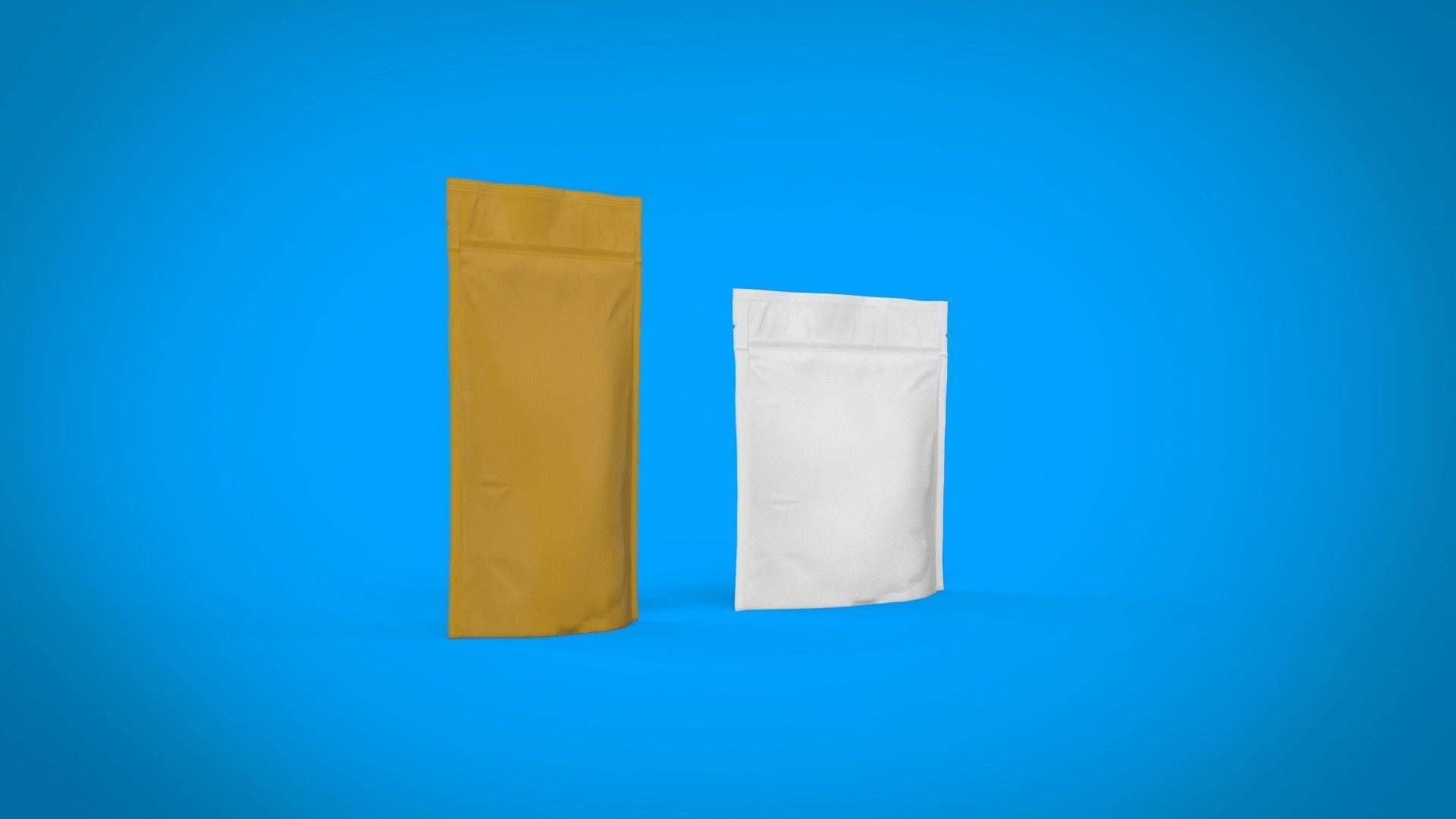 Mock up doypack 3D model_6