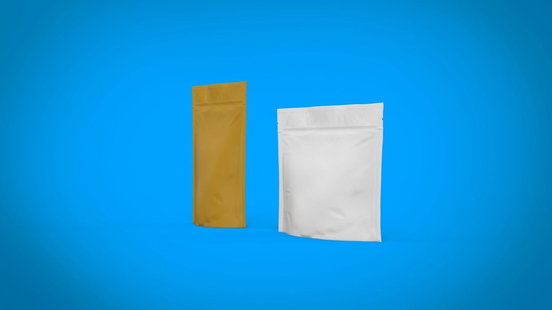 Mock up doypack 3D model_4