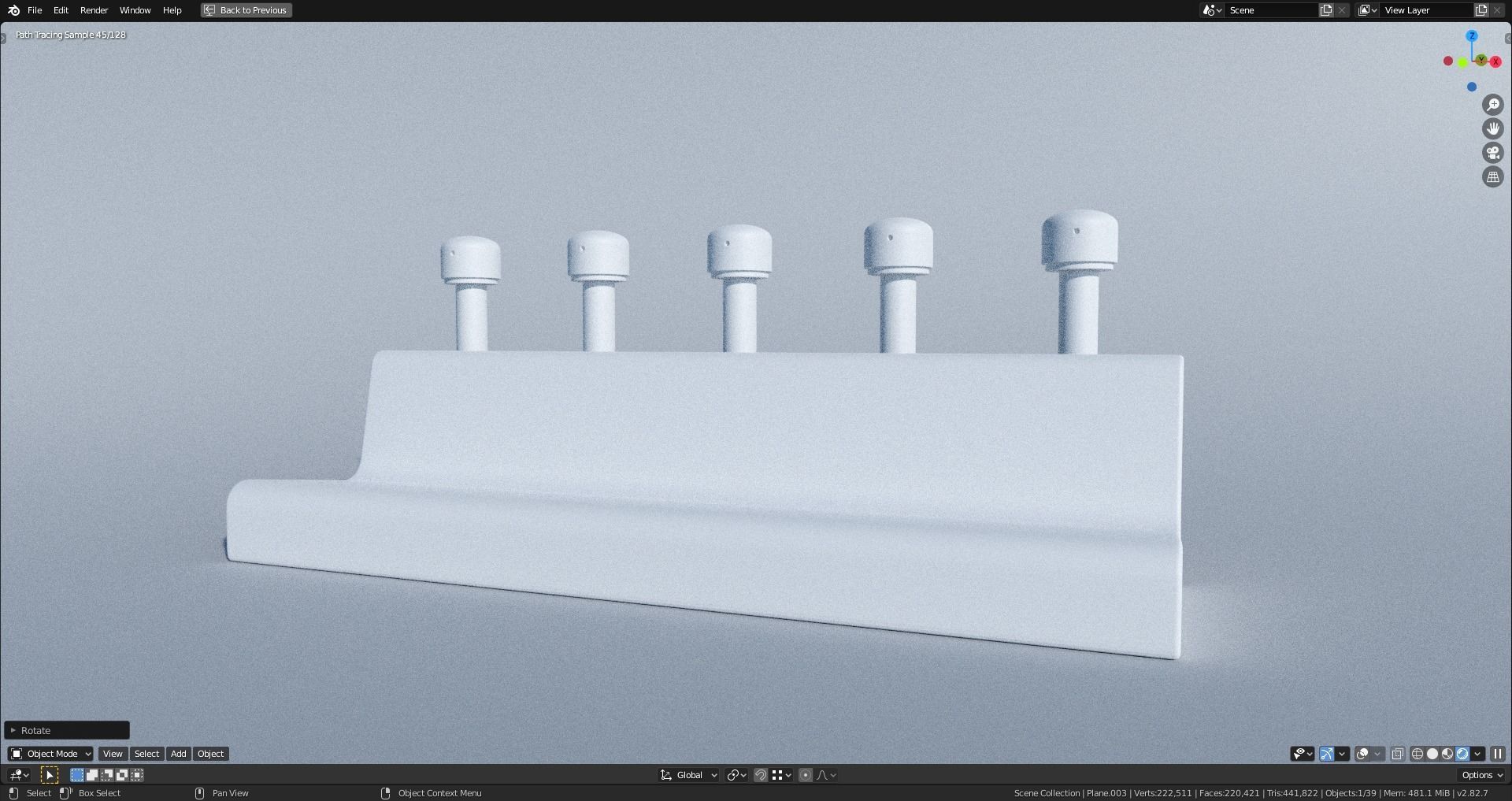 Miniature Helmets Display Diorama - heated players bench 3D print model_4