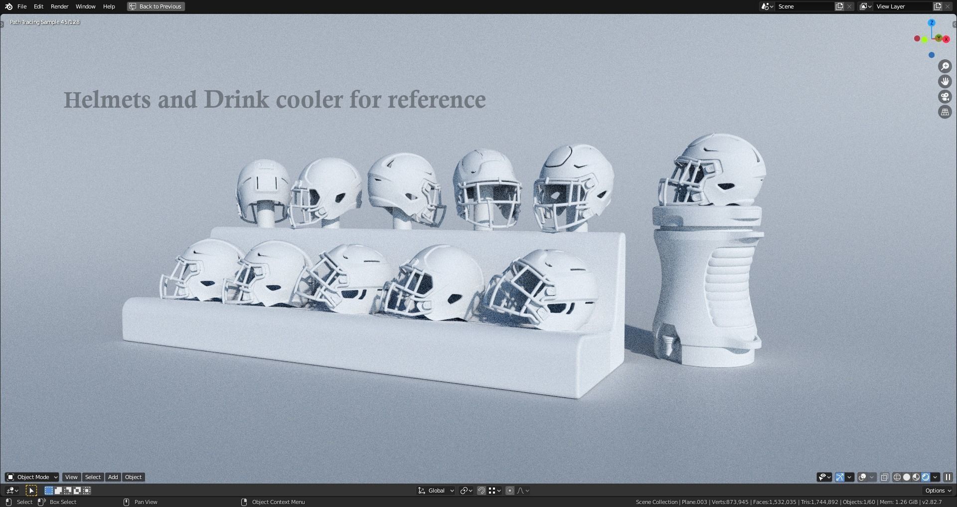 Miniature Helmets Display Diorama - heated players bench 3D print model_5