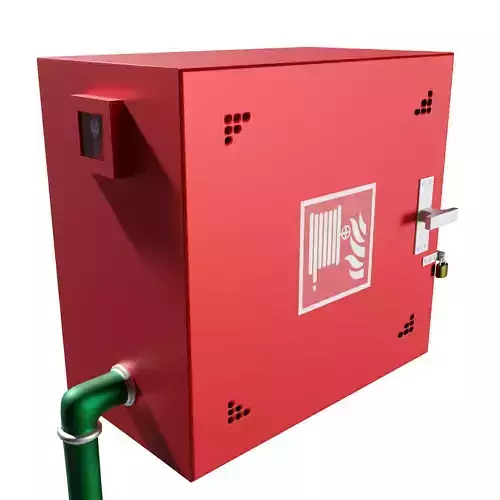 Fire extinguisher Free low-poly 3D model