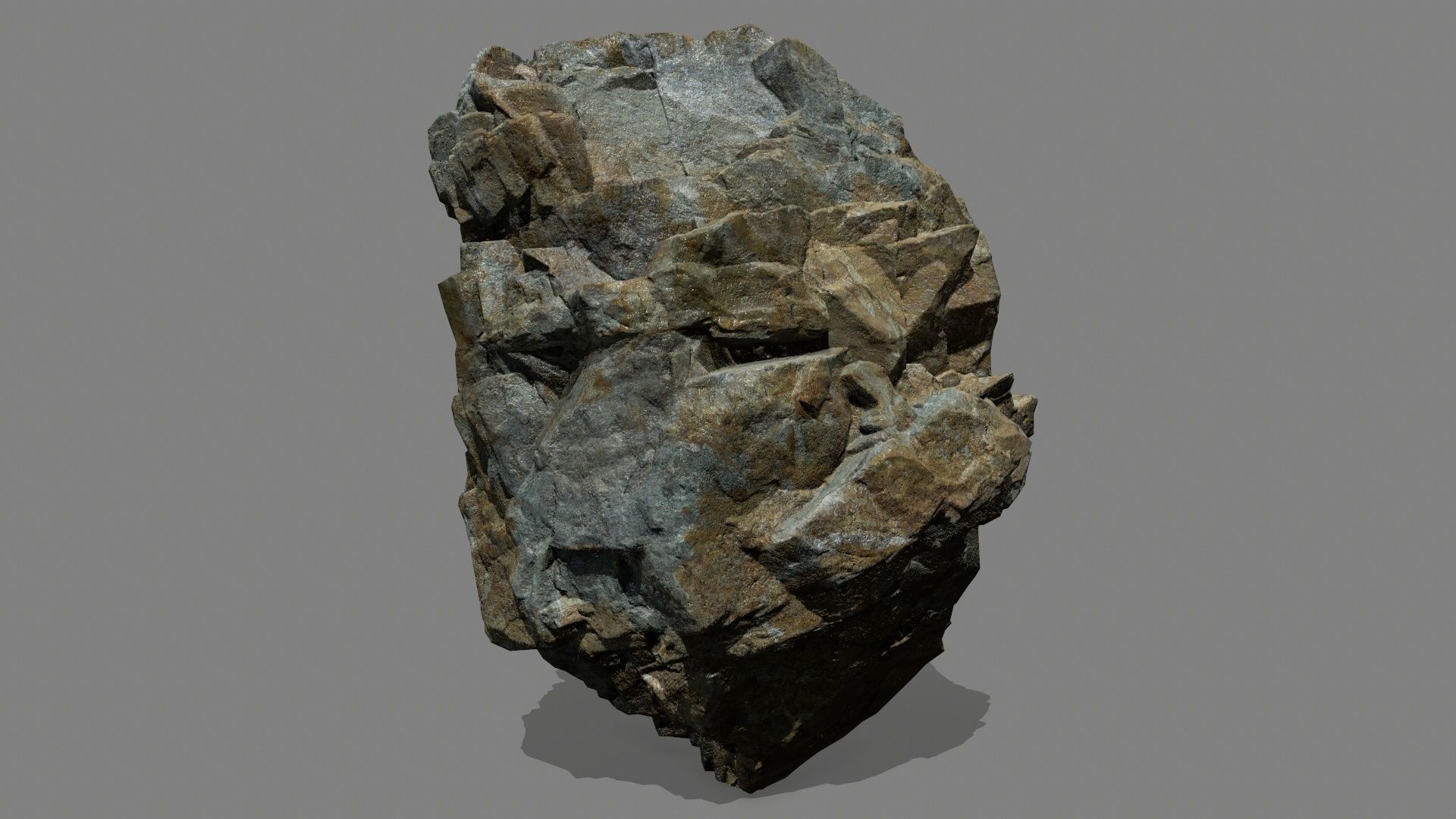 rocks rock Low-poly 3D model_33
