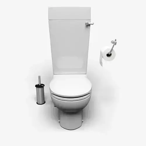Toilet - 3D model