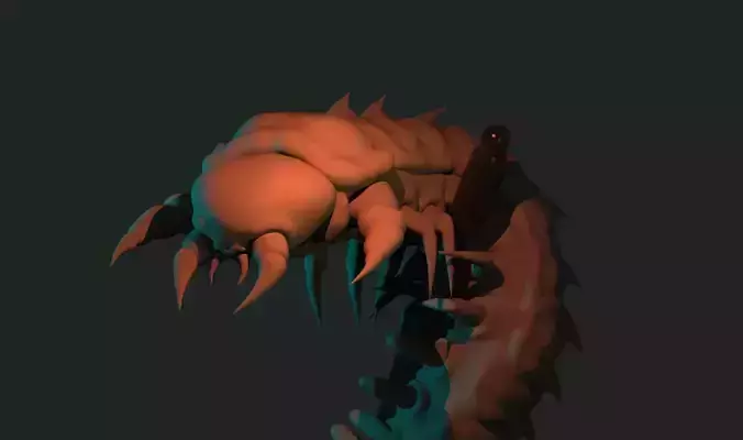 Centepide pen stand 3D print model