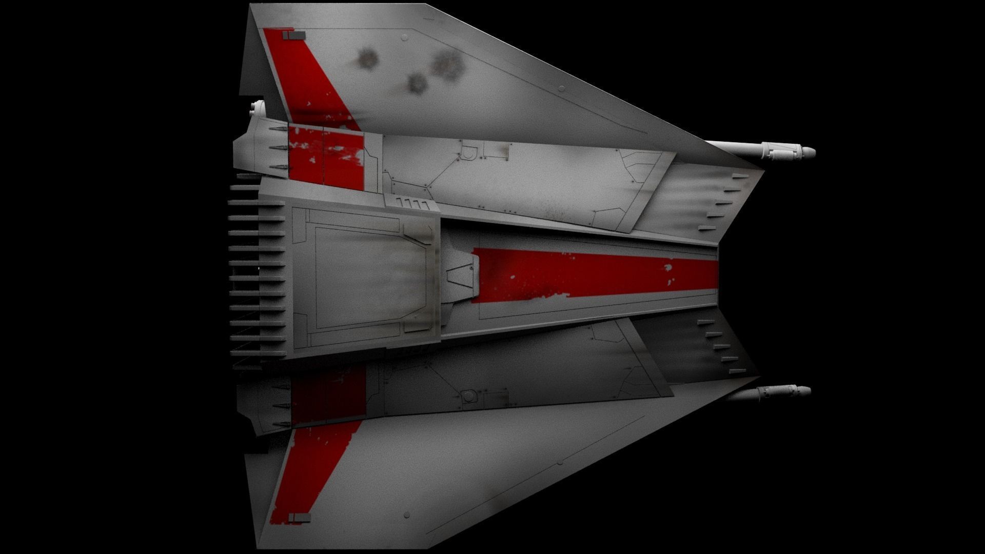 Star Wars Rebel Snowspeeder 3D model Free 3D model_8