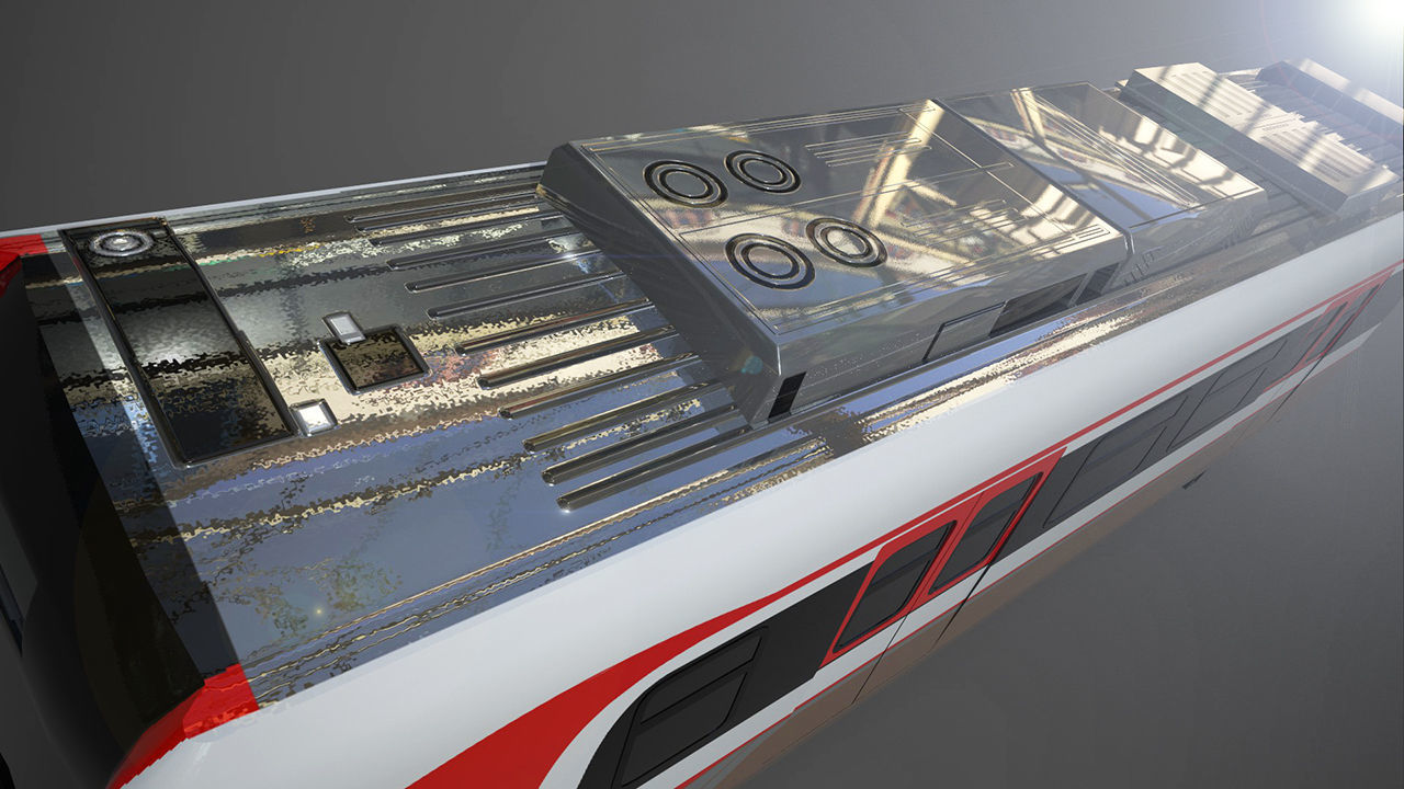 LRT Jakarta Velodrome Jakpro 3D Model AR VR Ready Low-poly 3D model_3