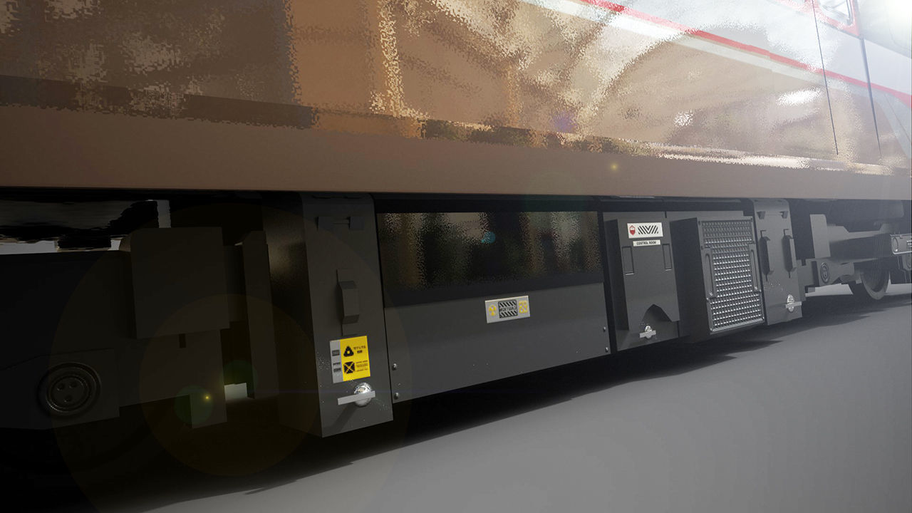 LRT Jakarta Velodrome Jakpro 3D Model AR VR Ready Low-poly 3D model_1