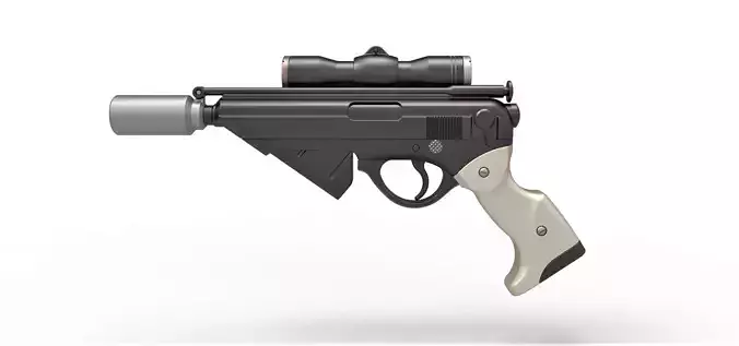 Blaster pistol Night Sniper X-8 from Star Wars