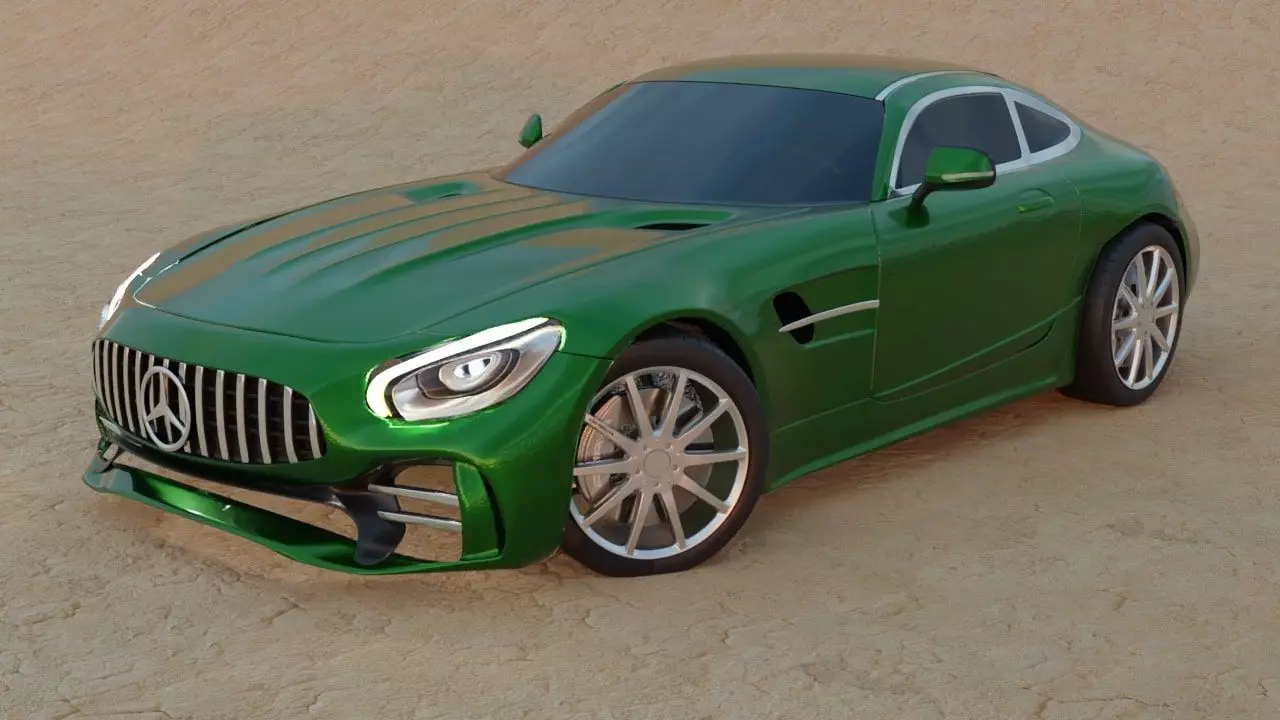 Mercedes-Benz Amg Gt Free 3D model