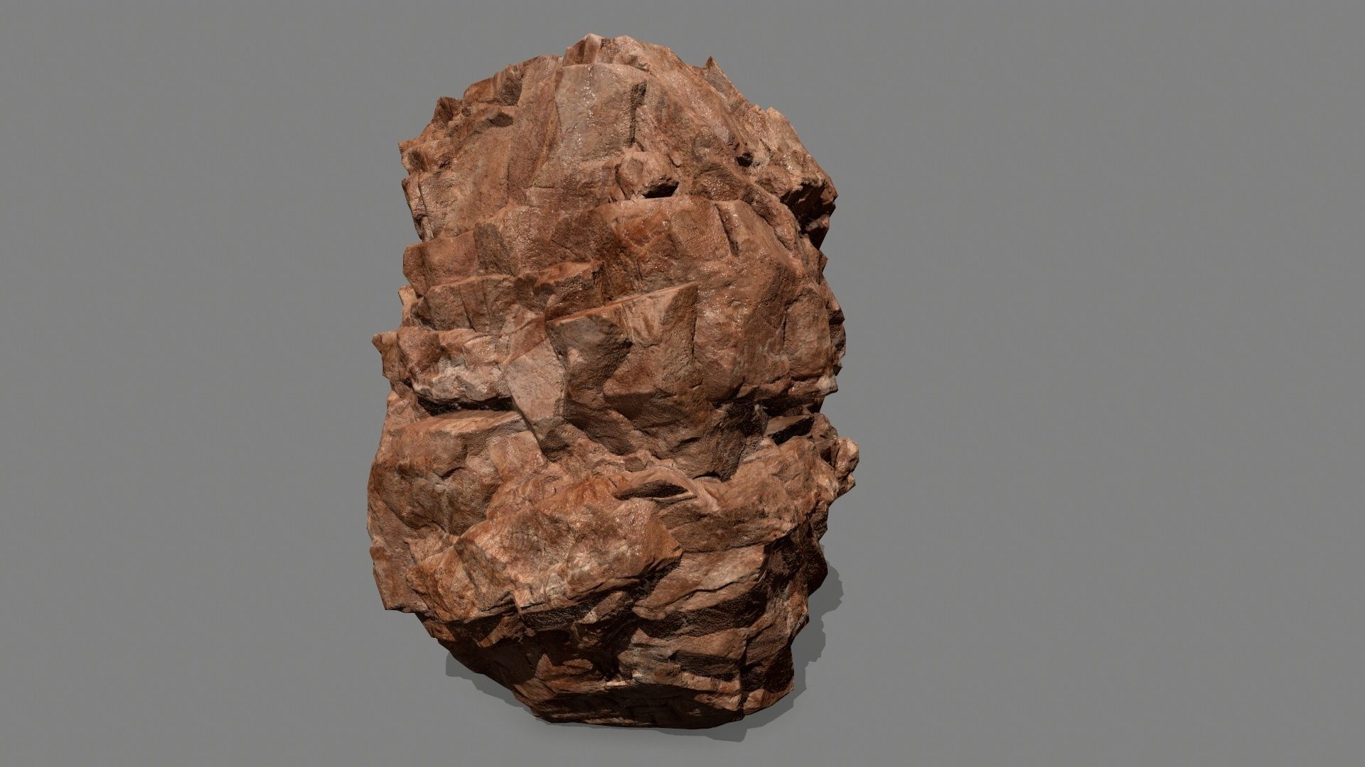 rocks rock Low-poly 3D model_31
