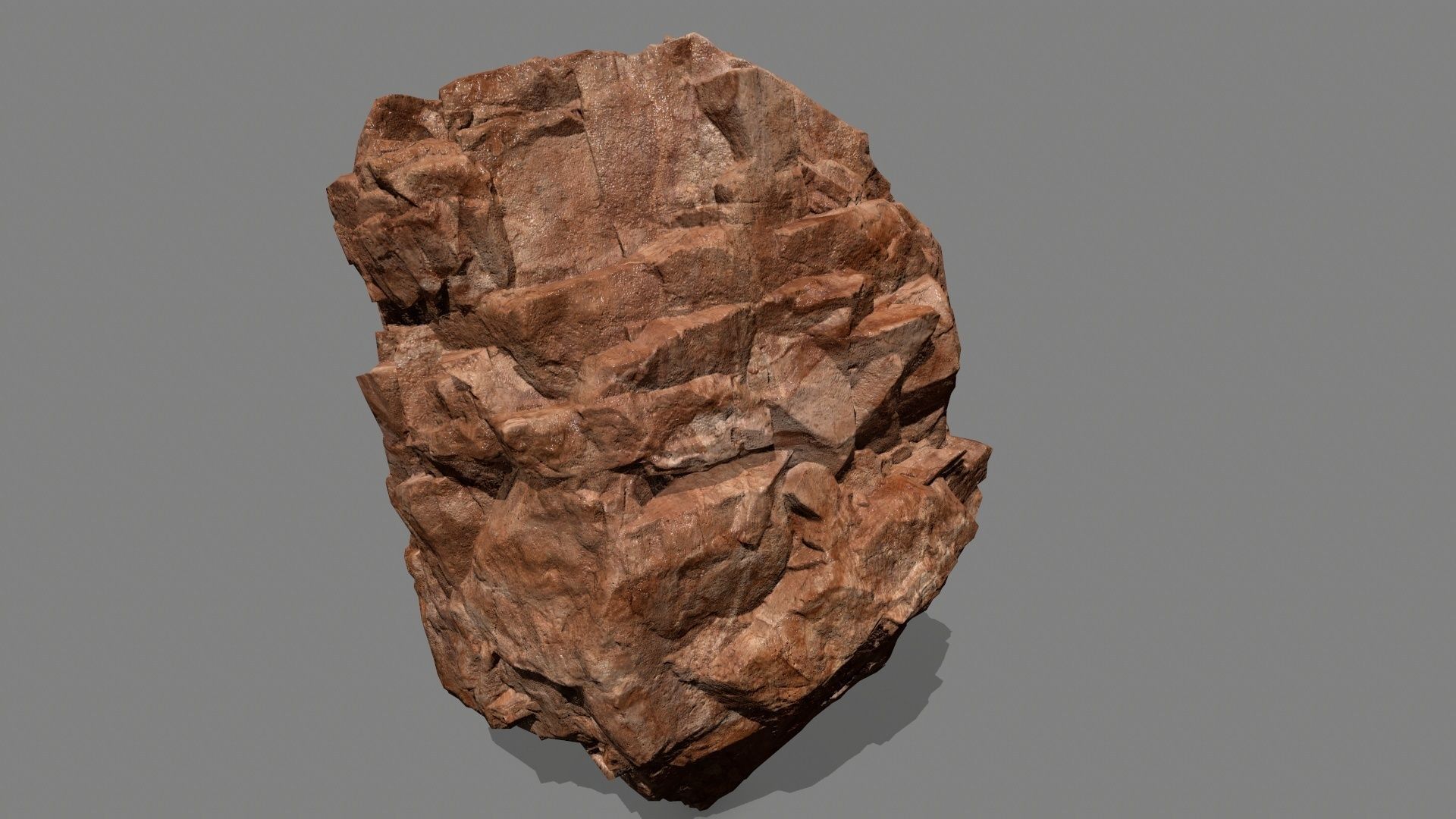 rocks rock Low-poly 3D model_32