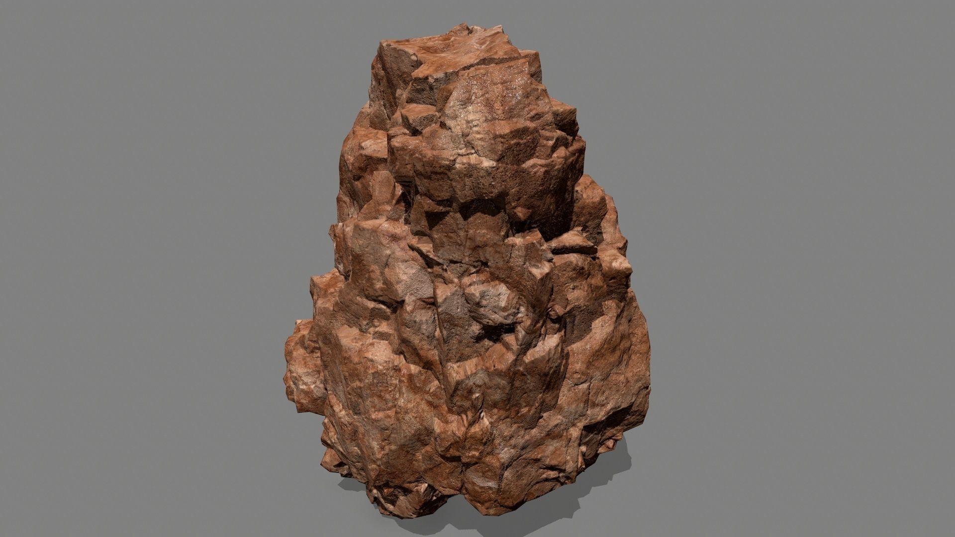 rocks rock Low-poly 3D model_33