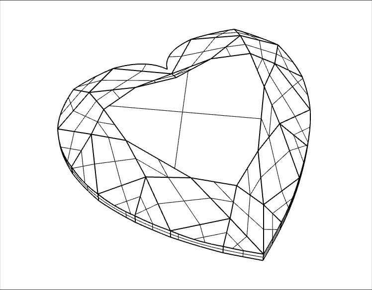 Emerald Gem Stones pack Low-poly 3D model_10