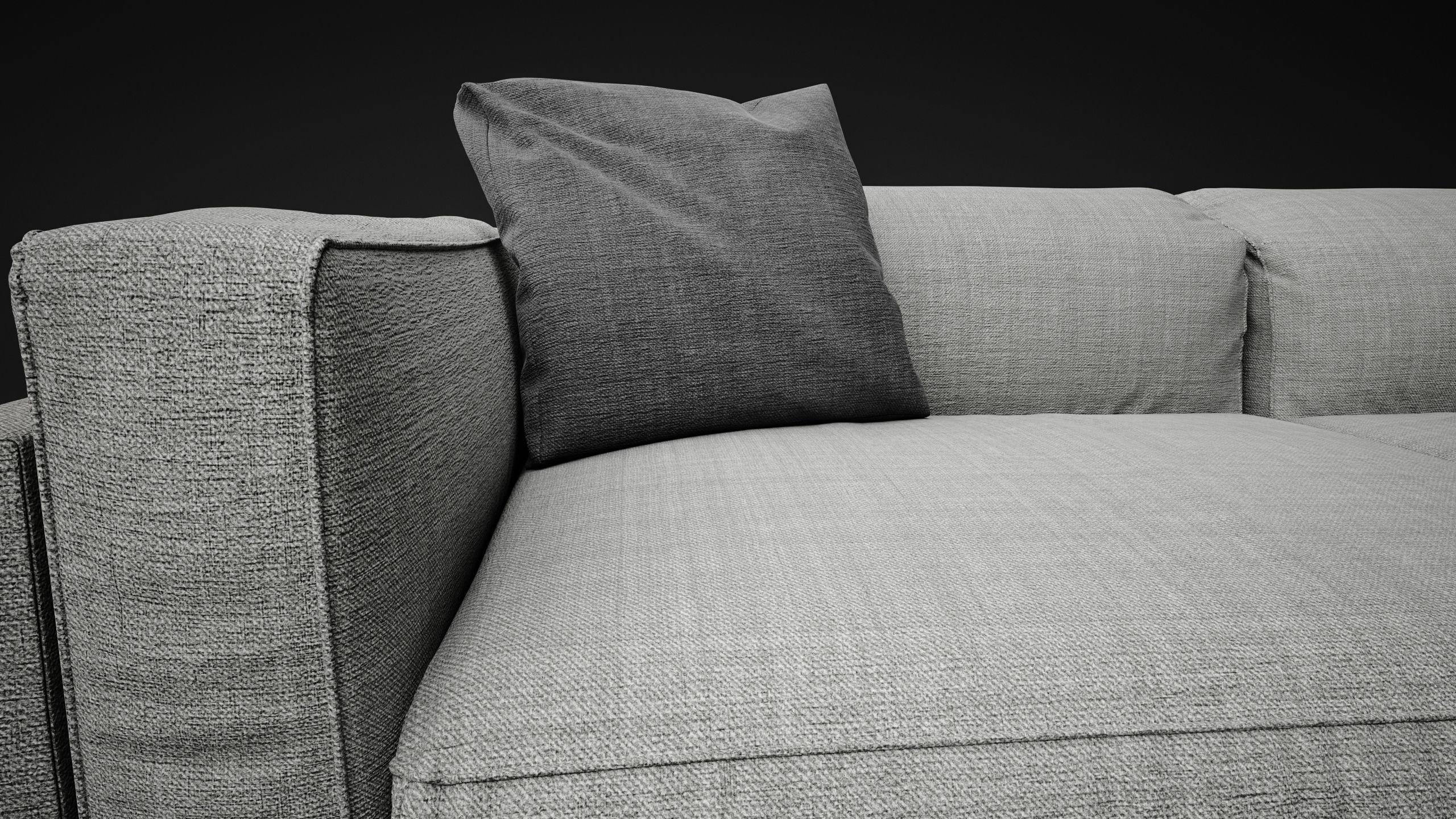 Sofa Set - Spazio Erba Sofa 10 3D model_1