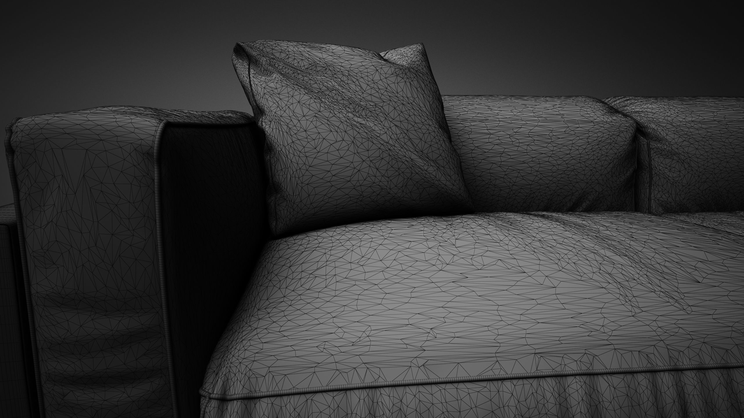 Sofa Set - Spazio Erba Sofa 10 3D model_6