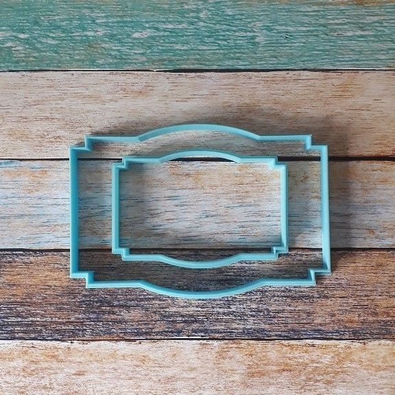 LABEL COOKIE CUTTER KIT X 44 3D print model_16