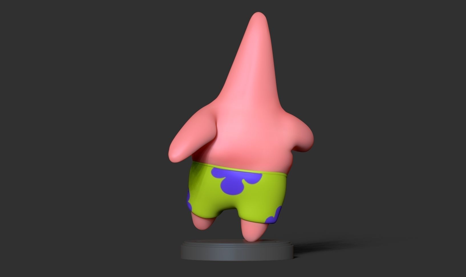 Patrick Star - SpongeBob SquarePants Fanart 3D print model_6