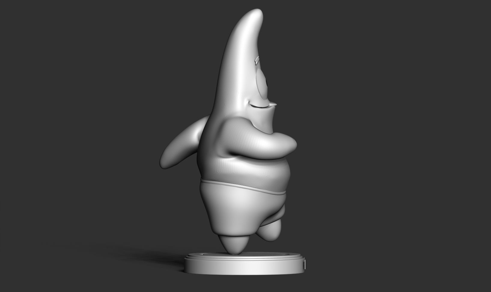 Patrick Star - SpongeBob SquarePants Fanart 3D print model_5