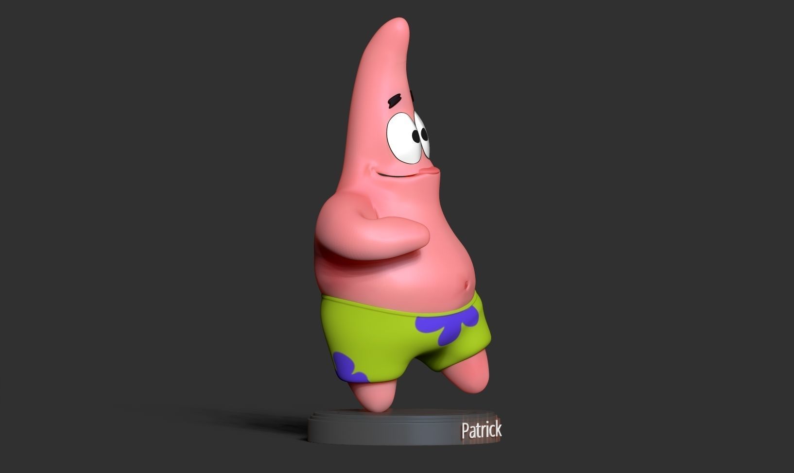 Patrick Star - SpongeBob SquarePants Fanart 3D print model_12