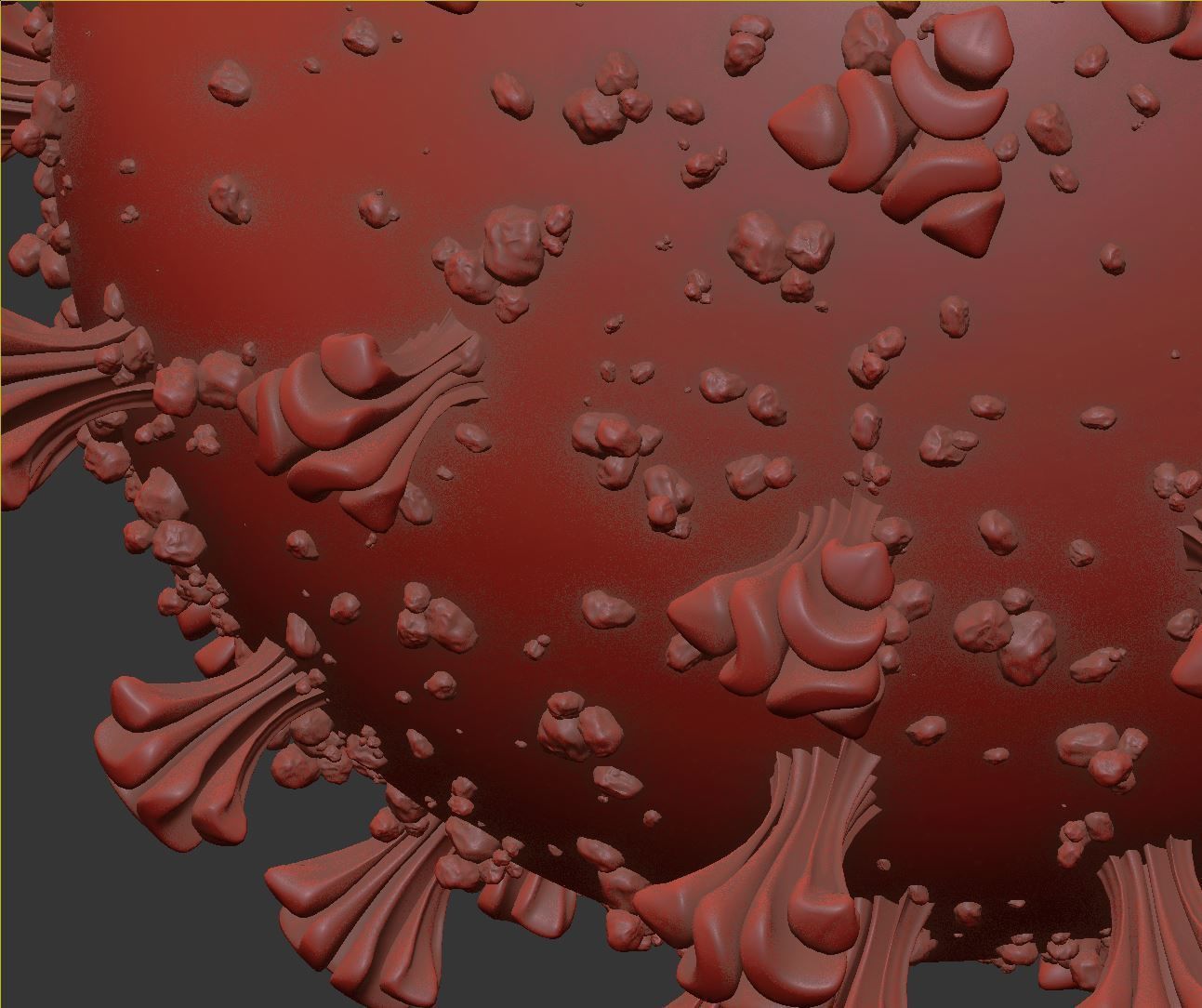 Corona Virus- COVID-19 3D model_5