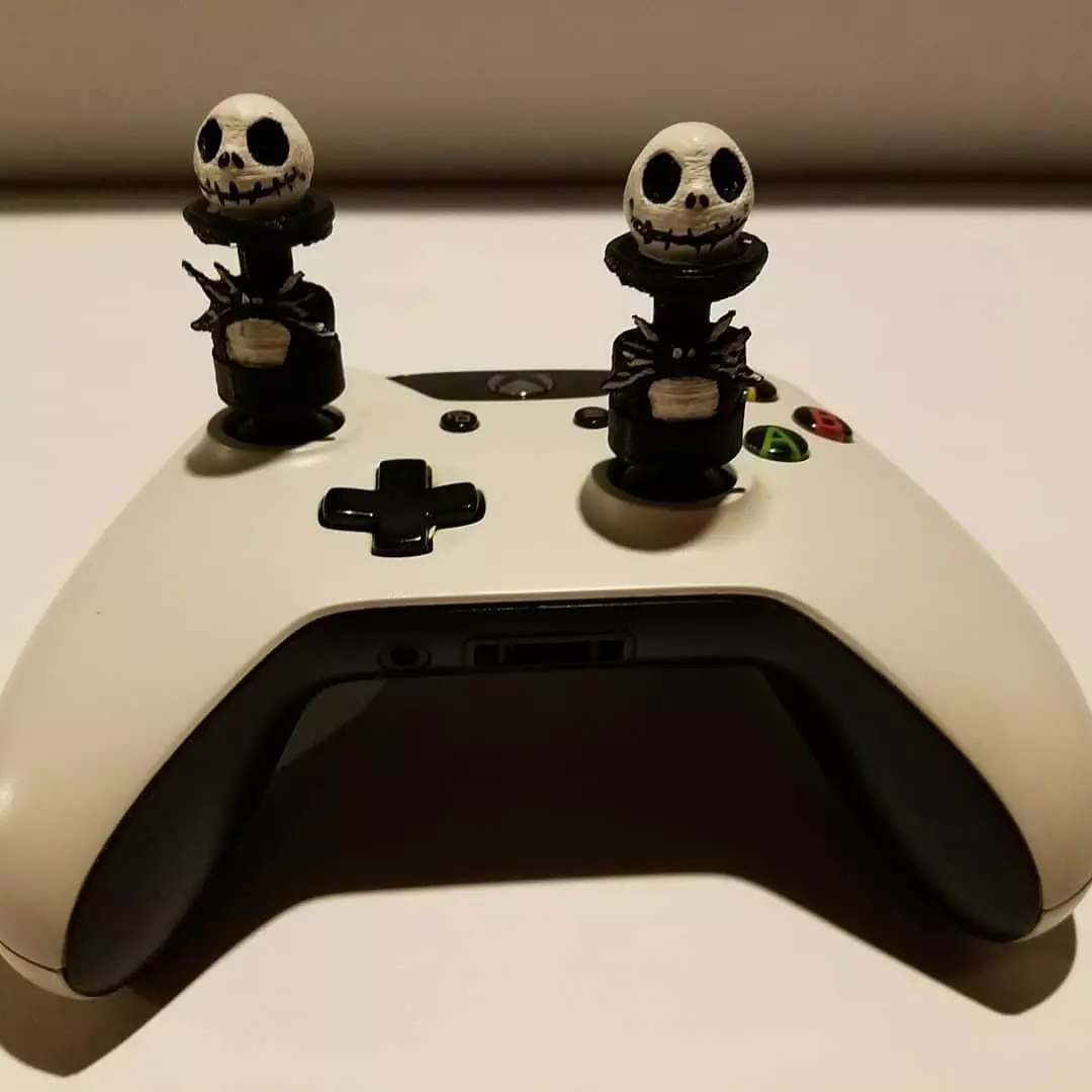 Jack Skellington Contol God 3D print model_0