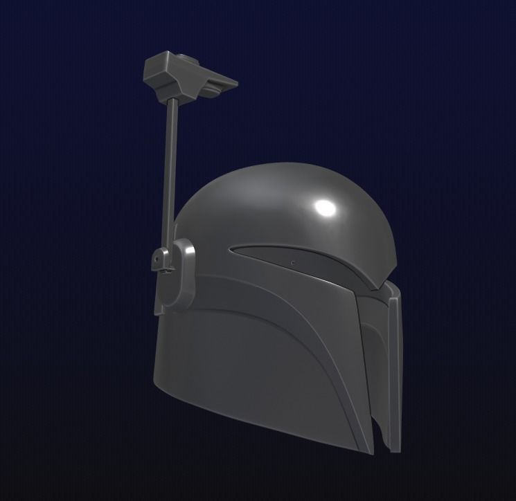 Sabine Wren toon ashoka Helmet with Range finder 3D print model_1