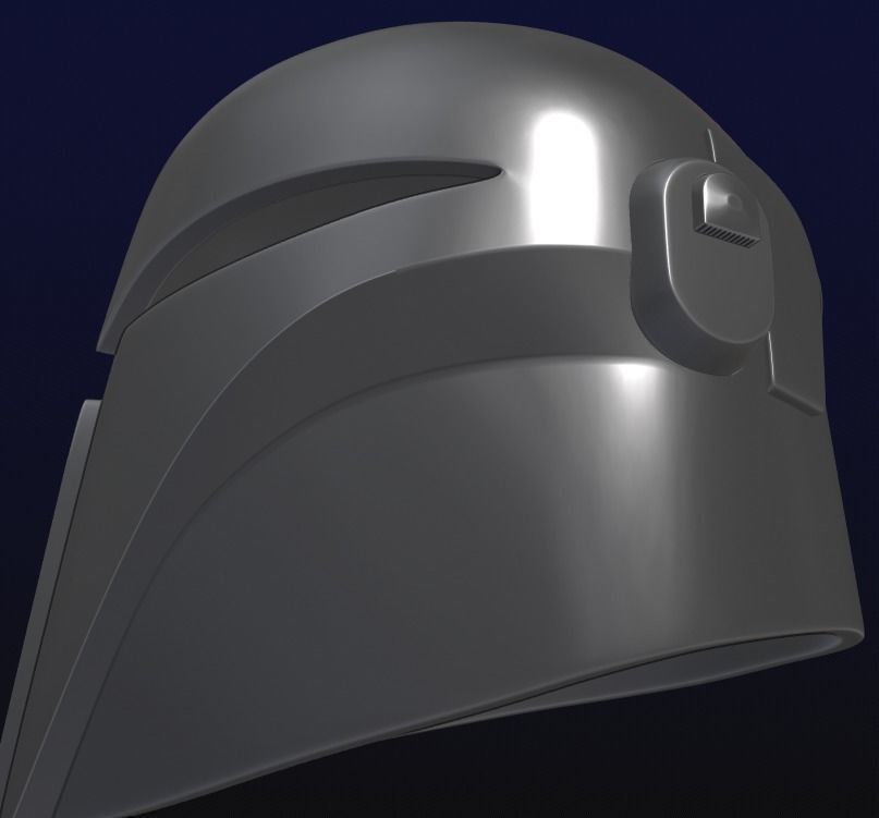 Sabine Wren toon ashoka Helmet with Range finder 3D print model_12