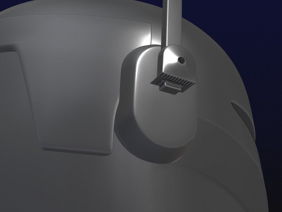 Sabine Wren toon ashoka Helmet with Range finder 3D print model_7