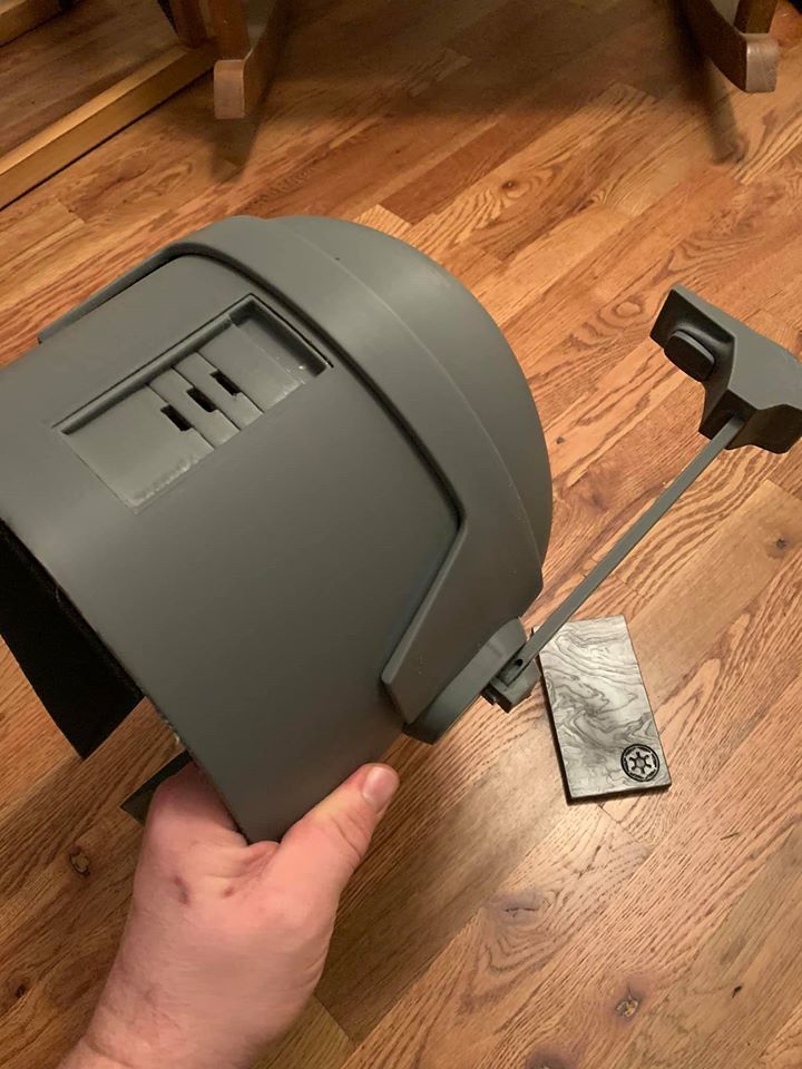 Sabine Wren toon ashoka Helmet with Range finder 3D print model_10