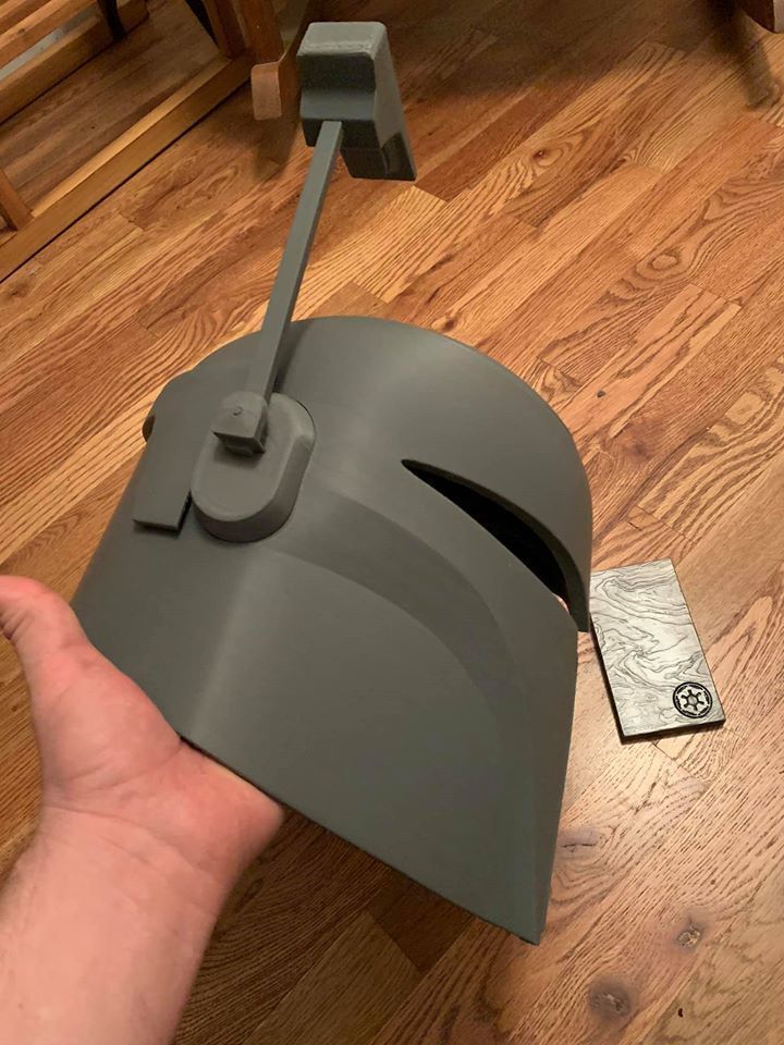 Sabine Wren toon ashoka Helmet with Range finder 3D print model_3