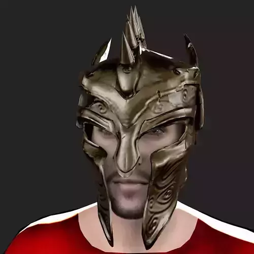 Warrior Helmet Package 3D model