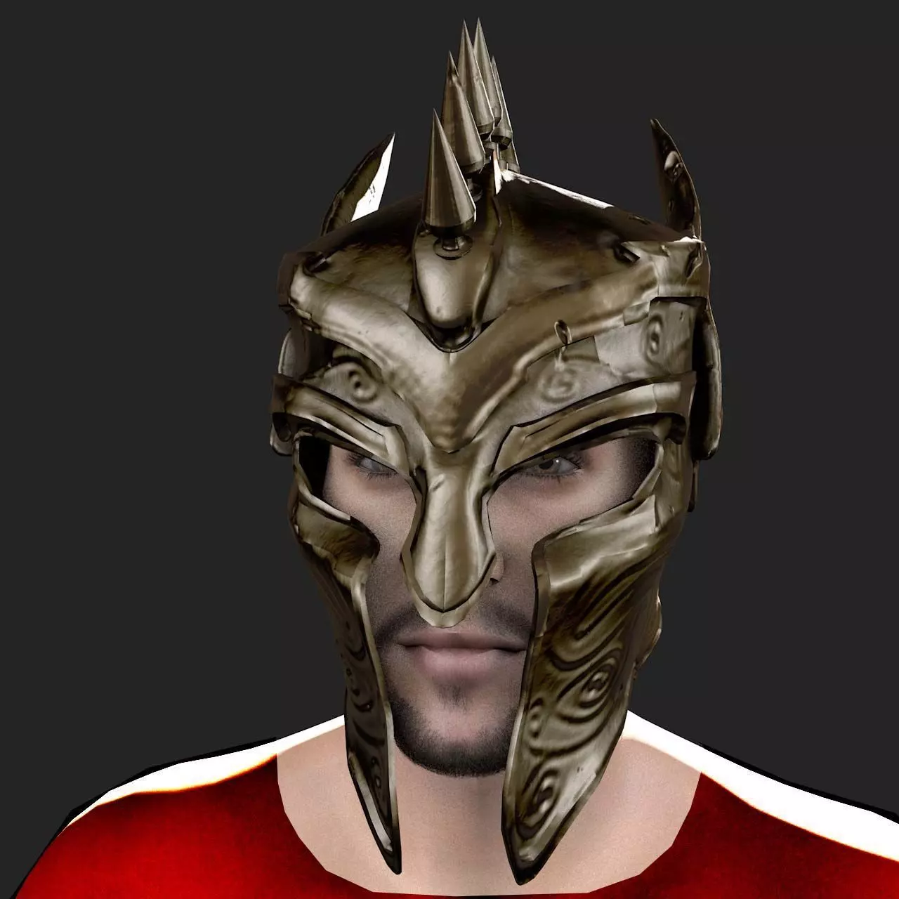 Warrior Helmet Package 3D model