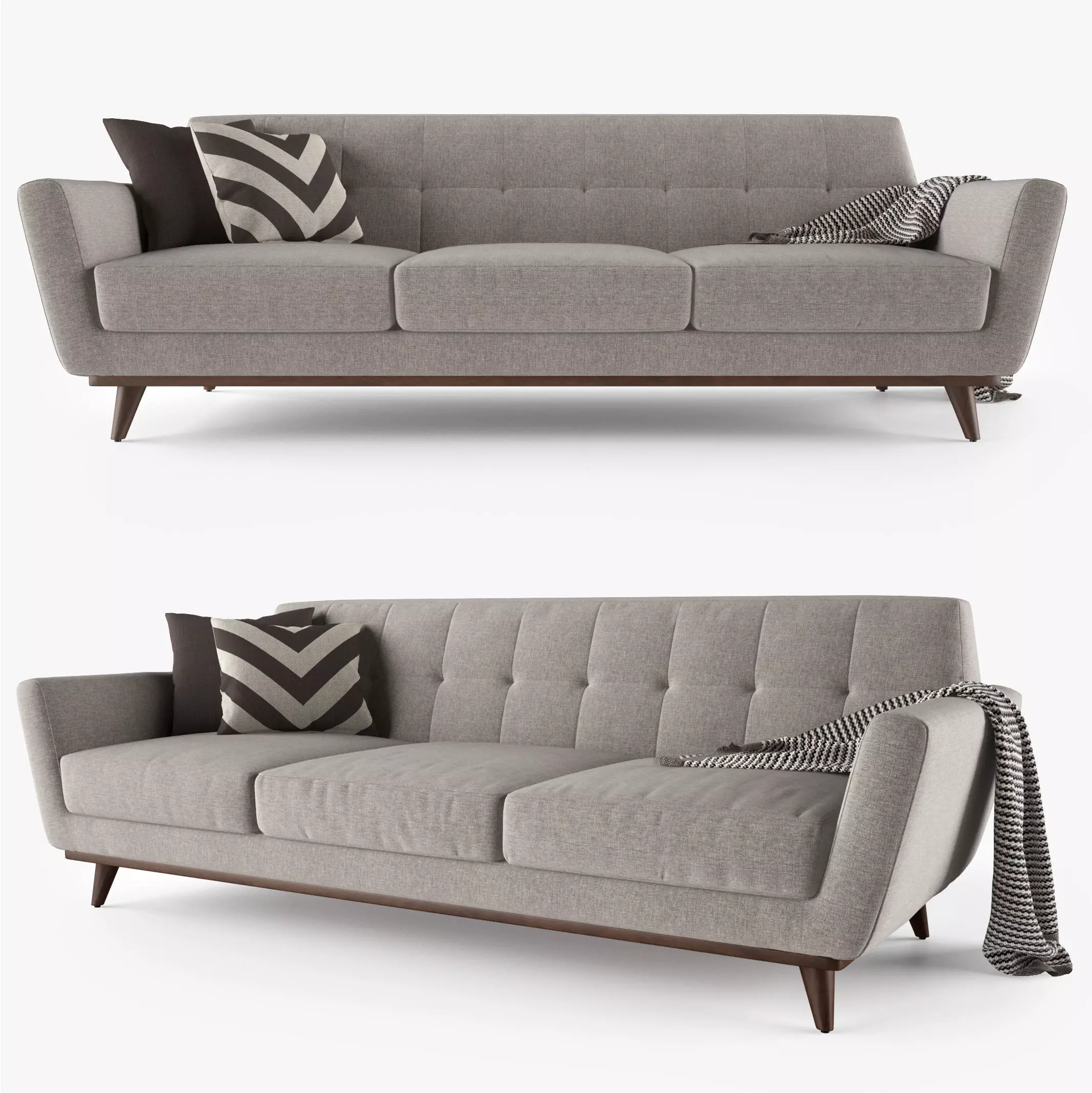 Joybird Hughes Sofa 3D model_0